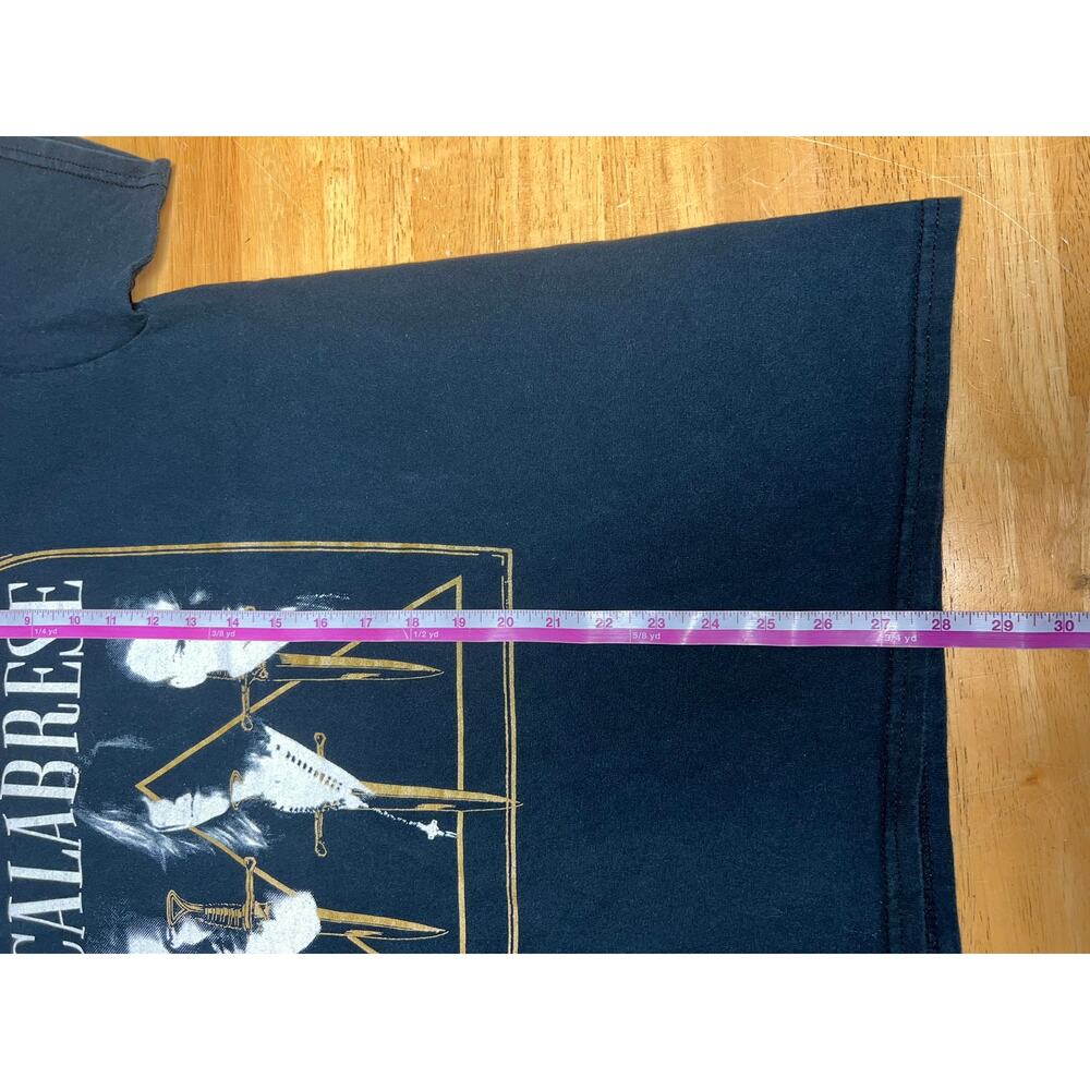 Vintage Calabrese Shirt Lust For Sacrilege Graphic Band Tour Music Tee Large - Picture 9 of 9